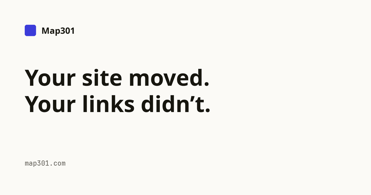 I shipped a new tool: two URL lists in, a redirect file out. No accounts.